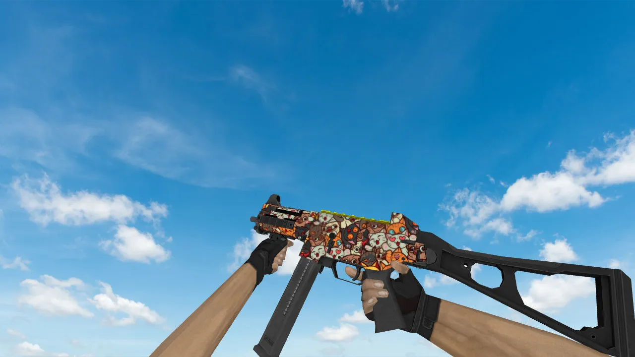 Скачать Модель «UMP-45 PAW» для CS 1.6 — Отличное оружие для вашего арсенала - Скриншот