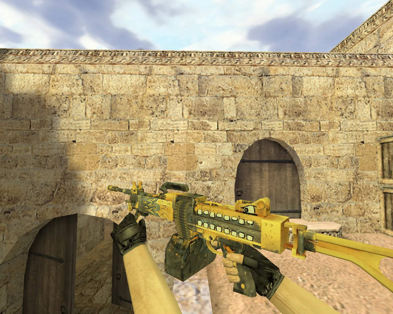 Скачать Модель Negev Крикун для CS 1.6 - Идеальная Замена Оружия - Скриншот