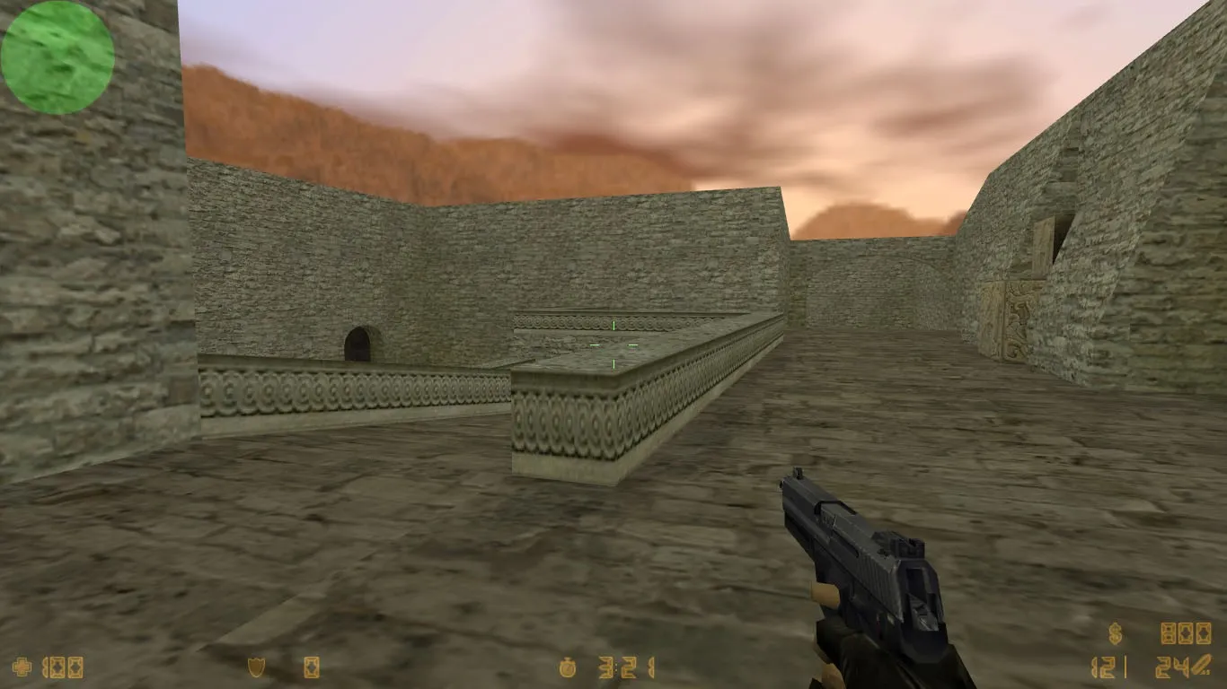 de_dust-aztec для CS 1.6: карты DE, баланс сторон, точки и .nav для ботов — скриншот 6