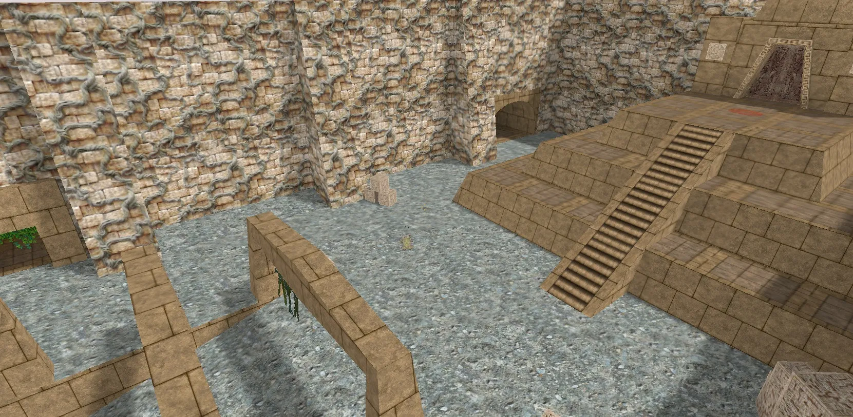 Карта de_maya_beta1 для CS 1.6 - тактические стратегии и особенности — скриншот 6