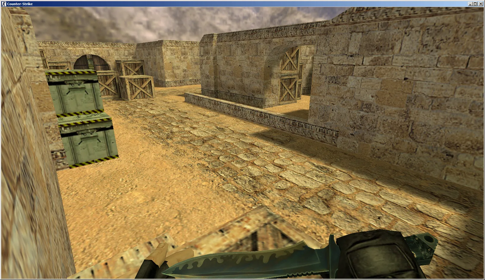 de_dust_bnd для CS 1.6: карта, точки для Т и КТ, bnd-стиль, .nav и оптимизация wpoly/epoly — скриншот 14