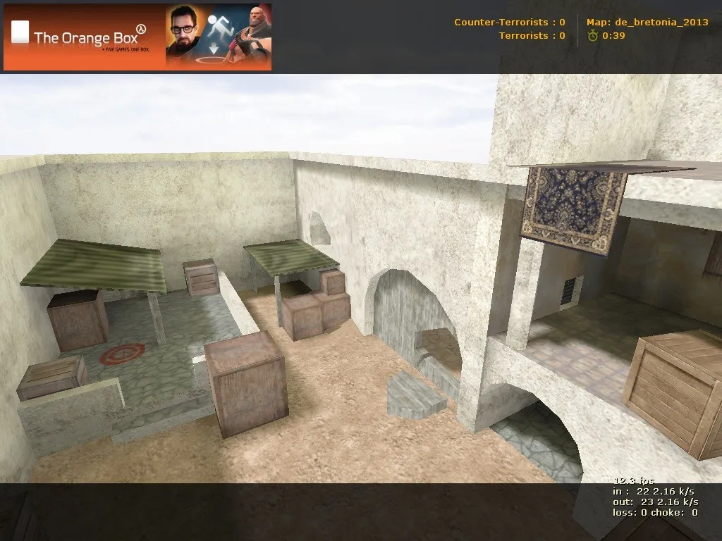 Скачать de_bretonia_2013 карта для CS 1.6: тактика, точки, .nav, оптимизация wpoly/epoly и советы по установке - Скриншот