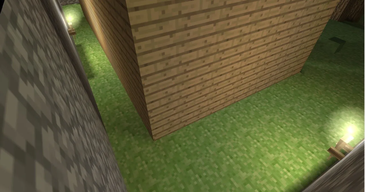Карта de_minecraft_j_final для CS 1.6 - Стратегические точки и оптимизация — скриншот 14