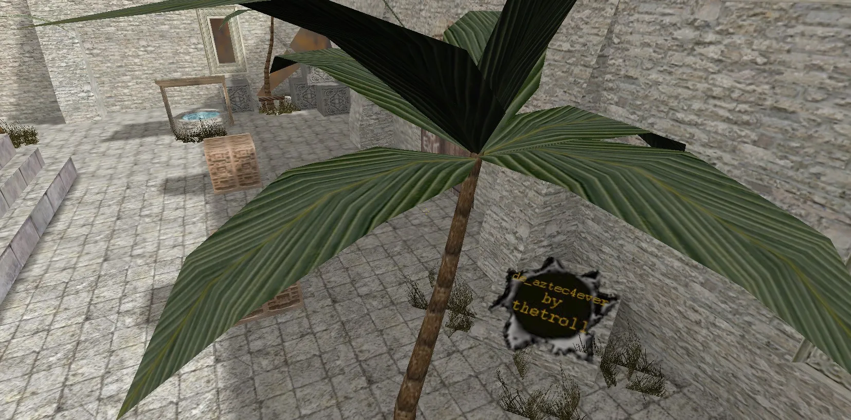 de_aztec4ever_b1 (CS 1.6): детали карты, точки, боты и оптимизация wpoly/epoly — скриншот 6