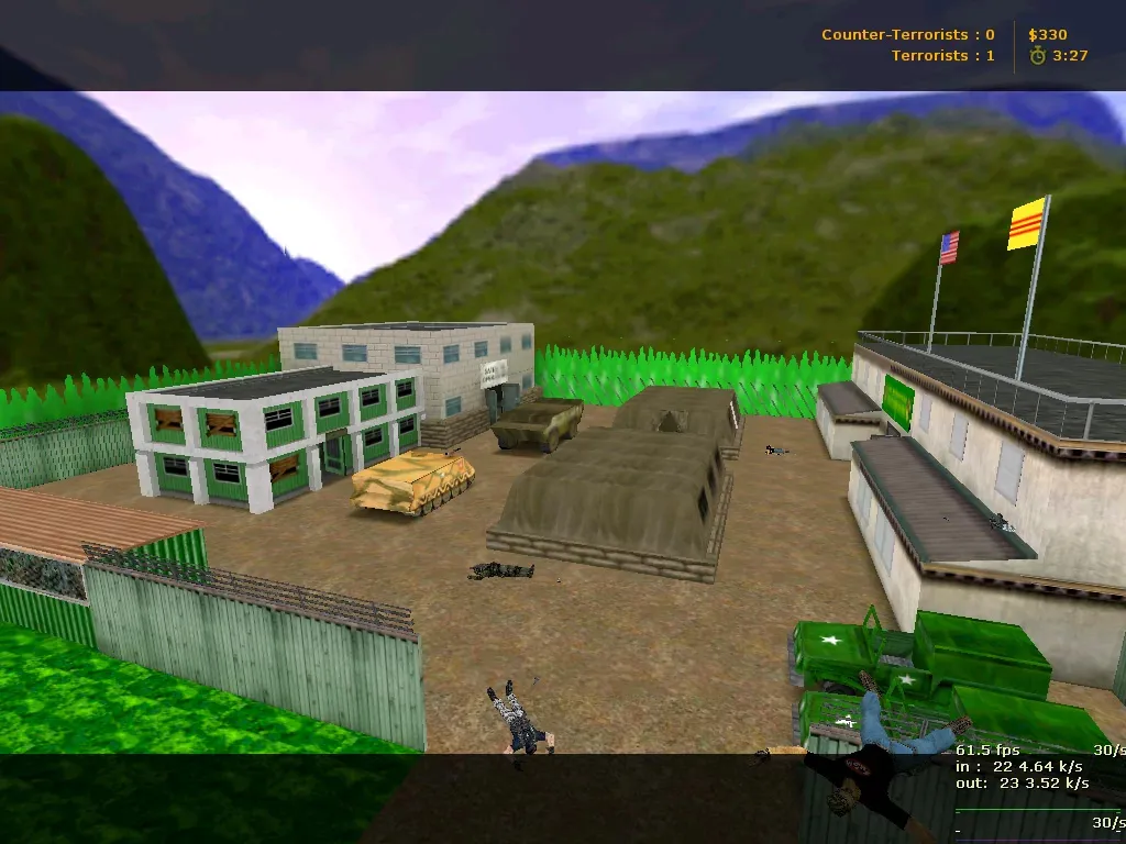 Скачать Карта de_napalm для Counter-Strike 1.6: Тактика и анализ - Скриншот