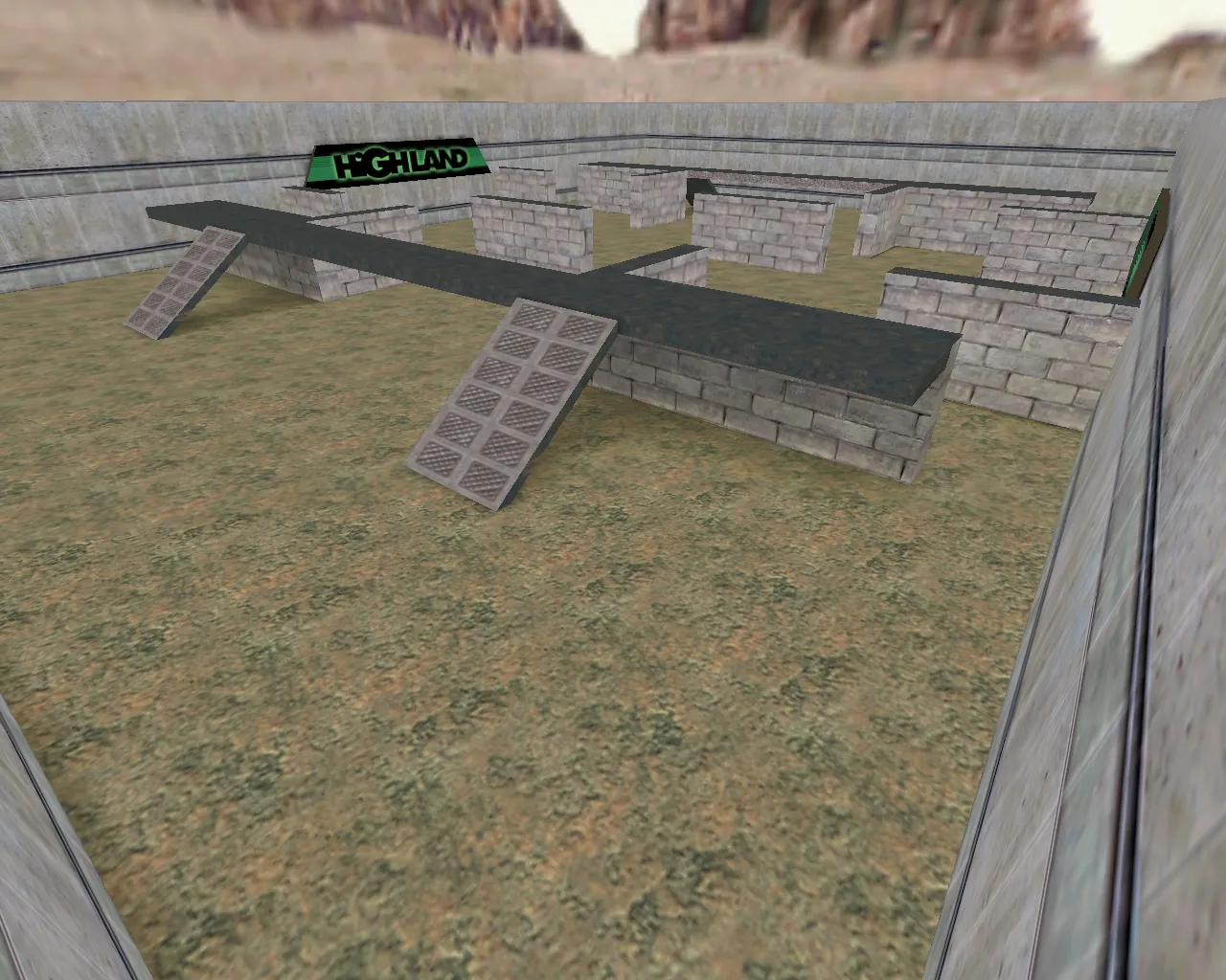 Скачать aim_usp для CS 1.6: прицеливание, тренировка USP, точки и оптимизация под FPS - Скриншот