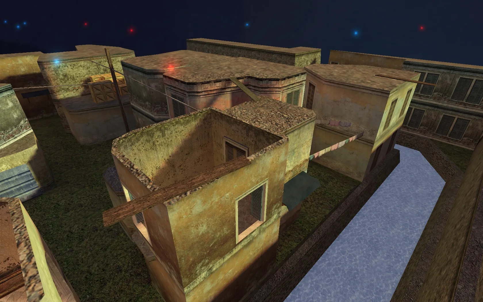 Скачать deathrun_havana для CS 1.6: карта Deathrun, точки ловушек, .nav для ботов и оптимизация - Скриншот