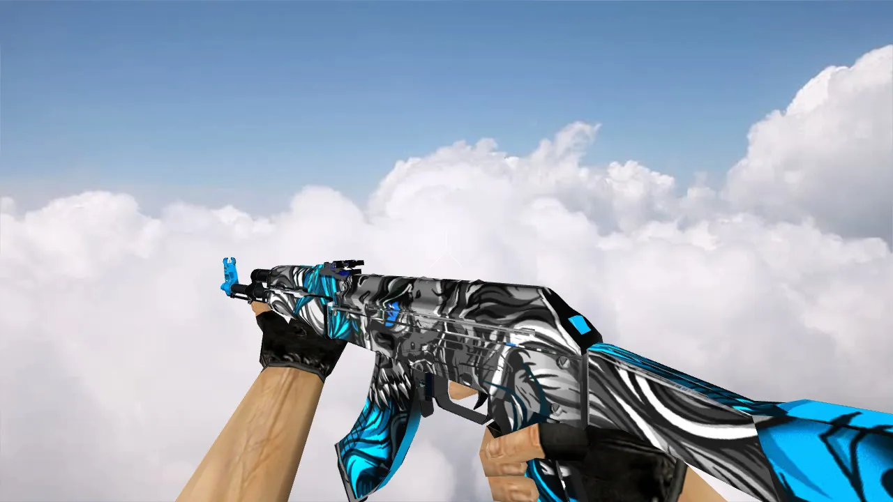 Скачать Модель AK-47 Tokolosi Neptune v_ для CS 1.6: p_ w_ звуки, анимация осмотра, текстуры - Скриншот