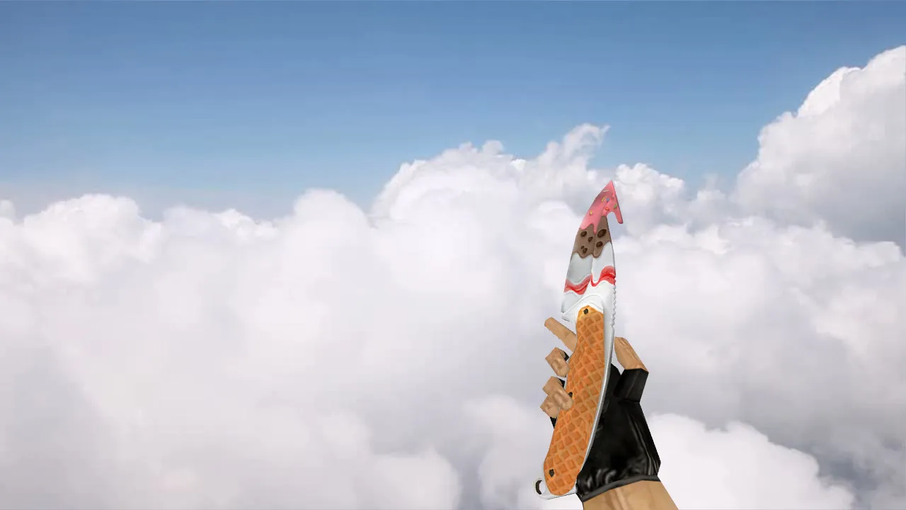 Скачать Модель ножа «Gut Knife Revenge is Sweet» v_ модели для CS 1.6: звуки, анимация осмотра, текстуры и настройка - Скриншот