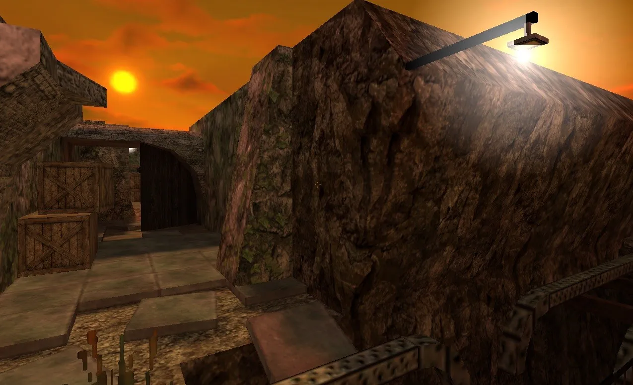 Карта de_secret_stone для CS 1.6: оптимизация и тактика — скриншот 7