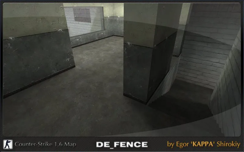 Скачать de_fence_rc1 — карта для CS 1.6: точки под контроль, маршруты, .nav для ботов и оптимизация - Скриншот