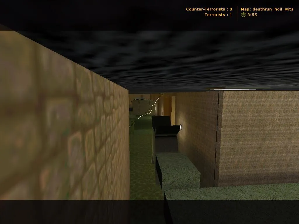 Скачать deathrun_hoil_wits — карта Deathrun для CS 1.6: баланс сторон, точки, .nav, оптимизация - Скриншот