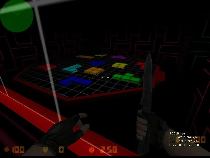 Скачать deathrun_taringacs_inthetetris — карта deathrun для CS 1.6: точки, тайминги, .nav и оптимизация - Скриншот