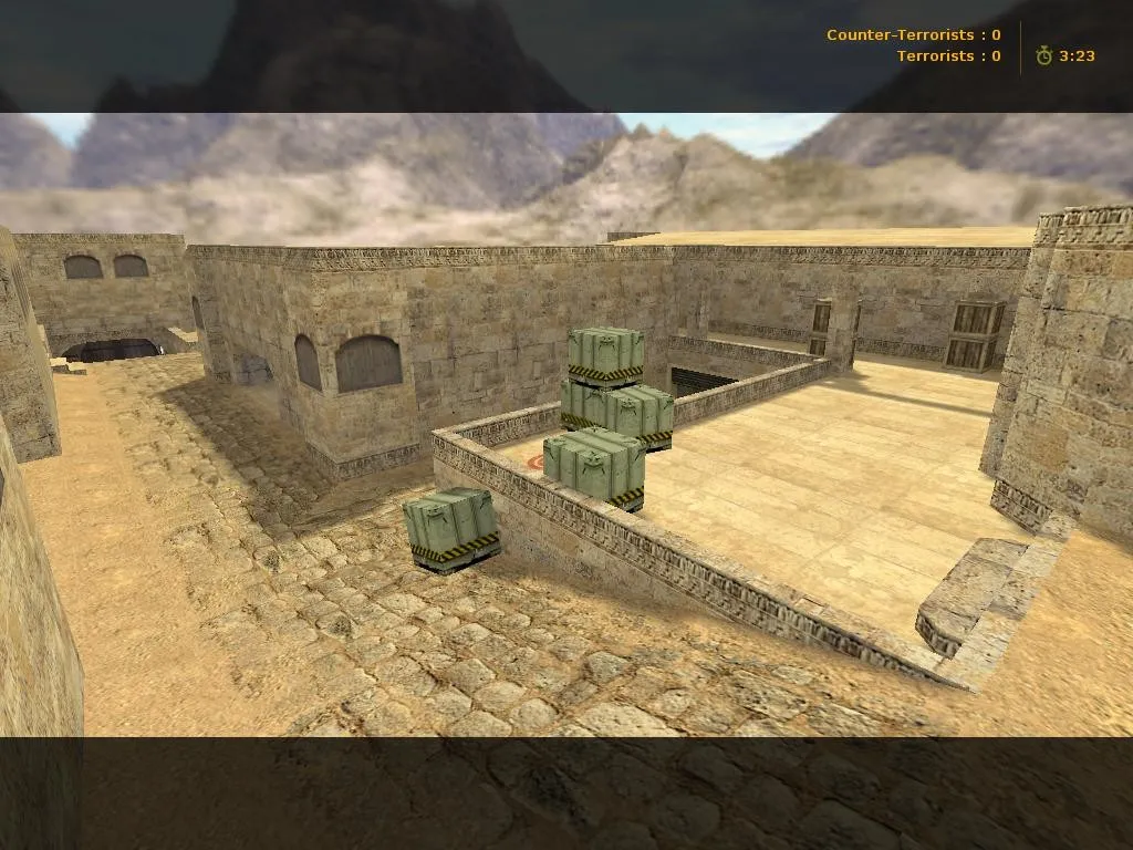 Скачать de_dust2_long71 карта для CS 1.6: точки, маршруты, оптимизация, .nav и баланс сторон - Скриншот