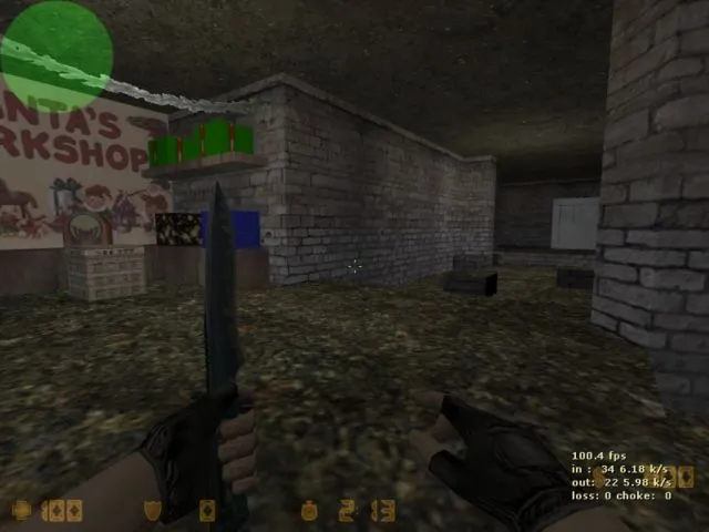 Скачать Скачать deathrun_jinglebells для CS 1.6: разметка, тактика за терр и спец-режим для т-игроков - Скриншот