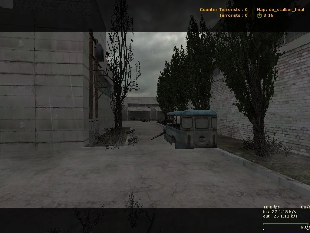 Скачать Карта de_stalker_final для CS 1.6 - тактические возможности и детали - Скриншот