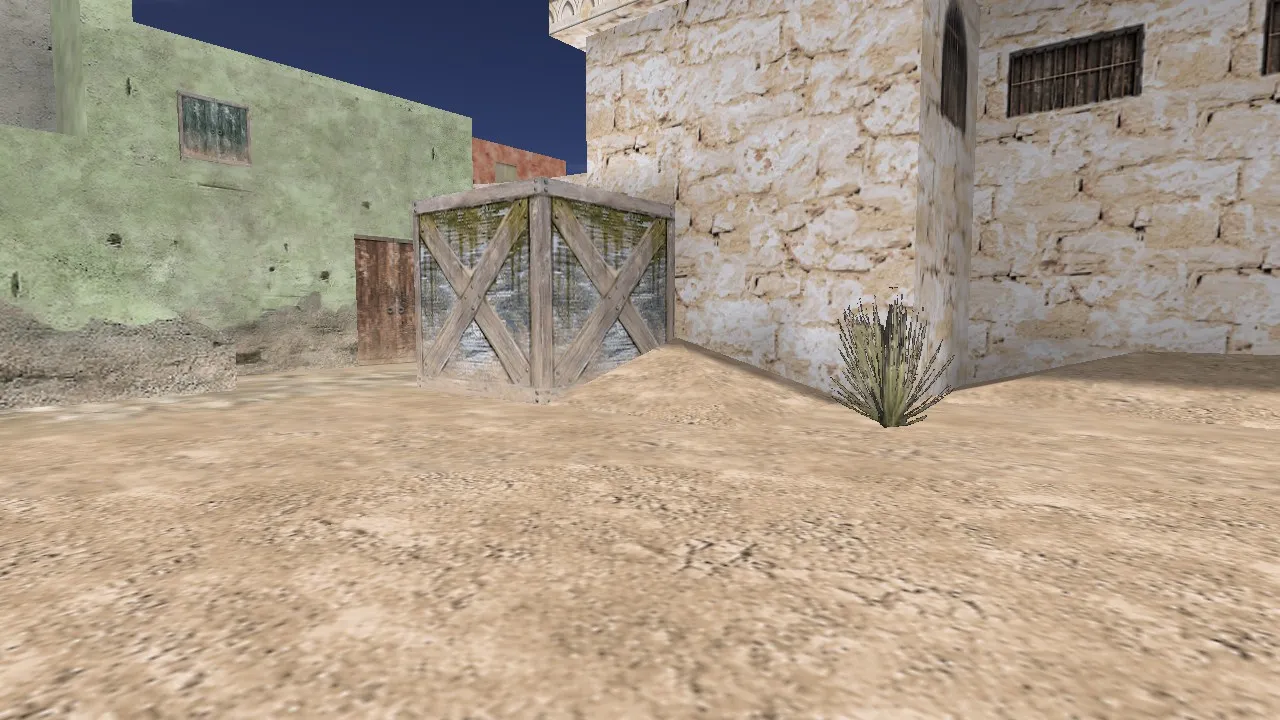 Скачать de_caribica для CS 1.6: тактики, точки, баланс сторон и инфа по .nav и оптимизации - Скриншот