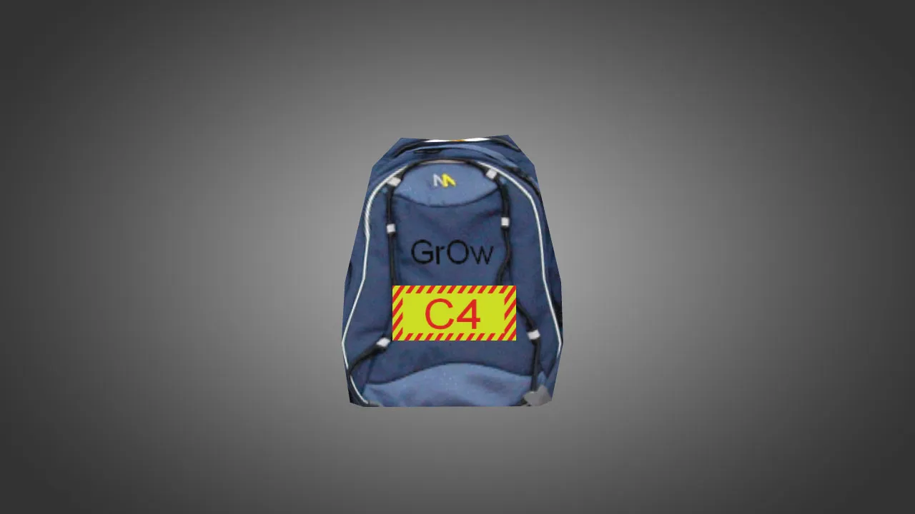 Скачать Модель «School Backpack» (v_, p_, w_) для CS 1.6: звуки, анимация осмотра, текстуры рюкзака - Скриншот