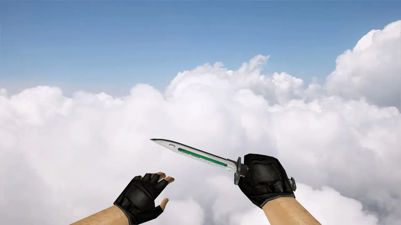 Модель «Bayonet Galant» (v_/p_/w_) для CS 1.6: звук, анимация осмотра и текстуры ножа — скриншот 3