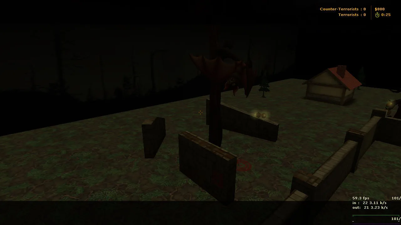 Карта de_transylvania для CS 1.6: Тактические особенности и стратегии — скриншот 7
