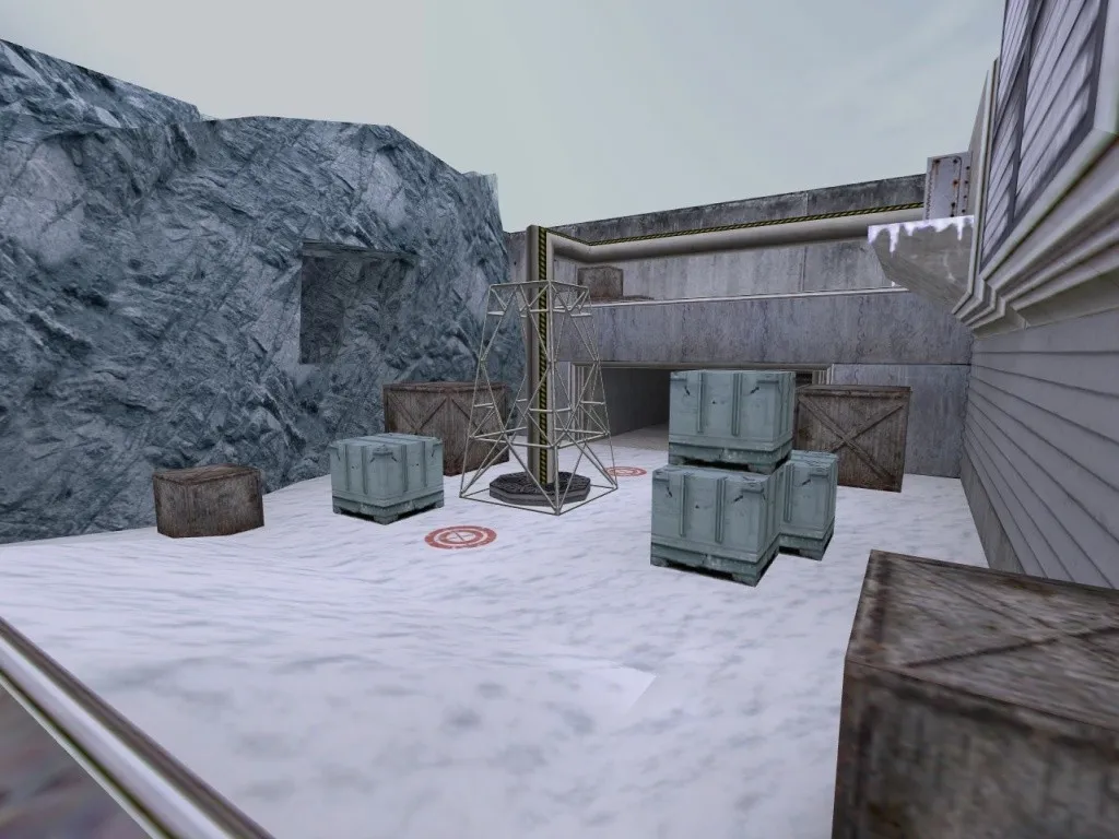 Карта de_blackcold для CS 1.6: точки, баланс сторон, .nav для ботов и оптимизация — скриншот 6