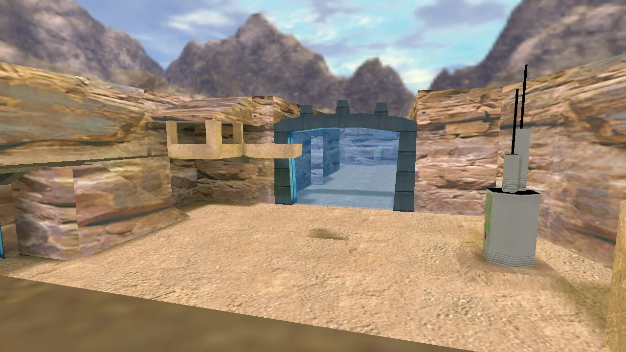 Скачать Карта «de_tantooine» для Counter-Strike 1.6: Тактика и баланс - Скриншот