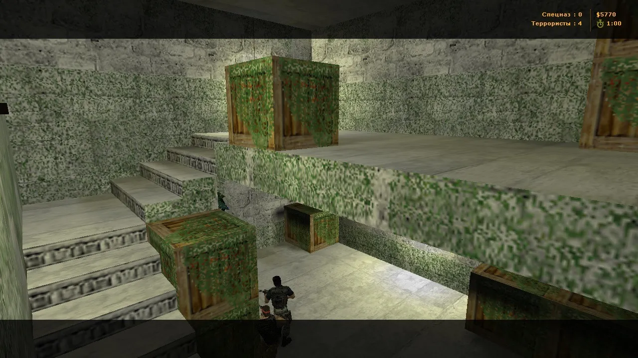 de_green для CS 1.6: тактика, точки, .nav для ботов и оптимизация wpoly/epoly — скриншот 5