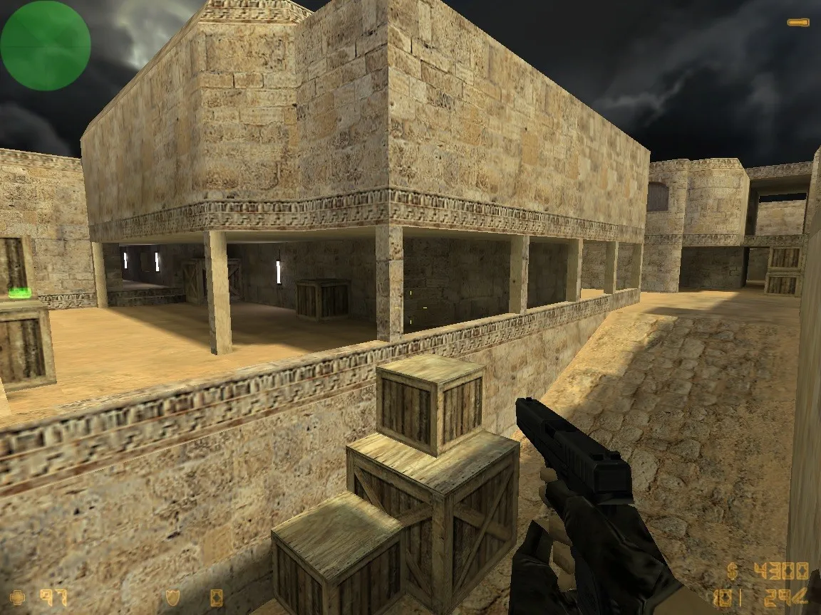 Скачать de_dust2_rzk_arg карта для CS 1.6: точки, маршруты, .nav, оптимизация wpoly/epoly и настройка под ботов - Скриншот