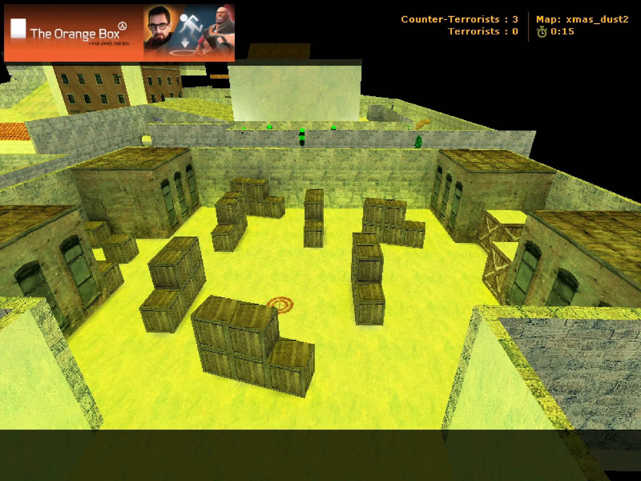 Карта xmas_dust2 для CS 1.6 – Зимняя версия классической карты — скриншот 7