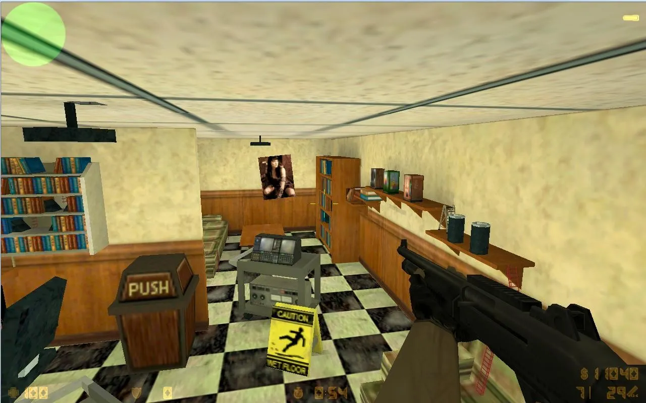 Скачать Карта de_rats_office для CS 1.6 - Тактические возможности и особенности - Скриншот