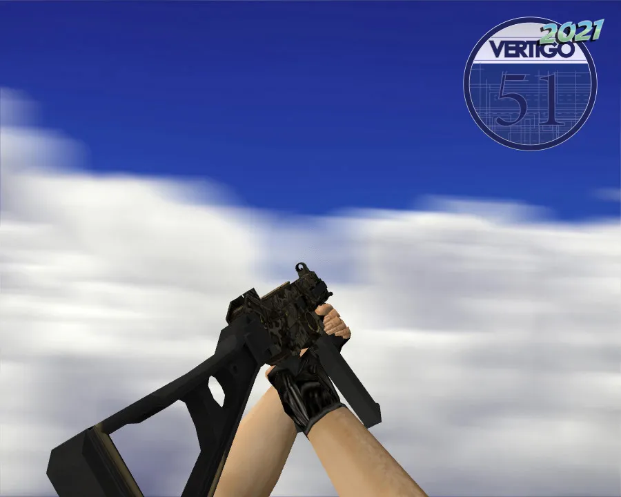 Скачать UMP-45 | Механизм для CS 1.6 - Скин из коллекции Vertigo 2021 - Скриншот