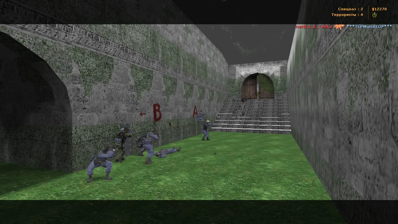 de_green для CS 1.6: тактика, точки, .nav для ботов и оптимизация wpoly/epoly — скриншот 16