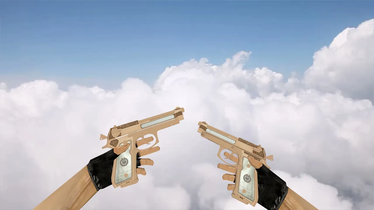 Скачать Модель «Dual Berettas Картель» для CS 1.6 - Уникальные текстуры и анимации - Скриншот