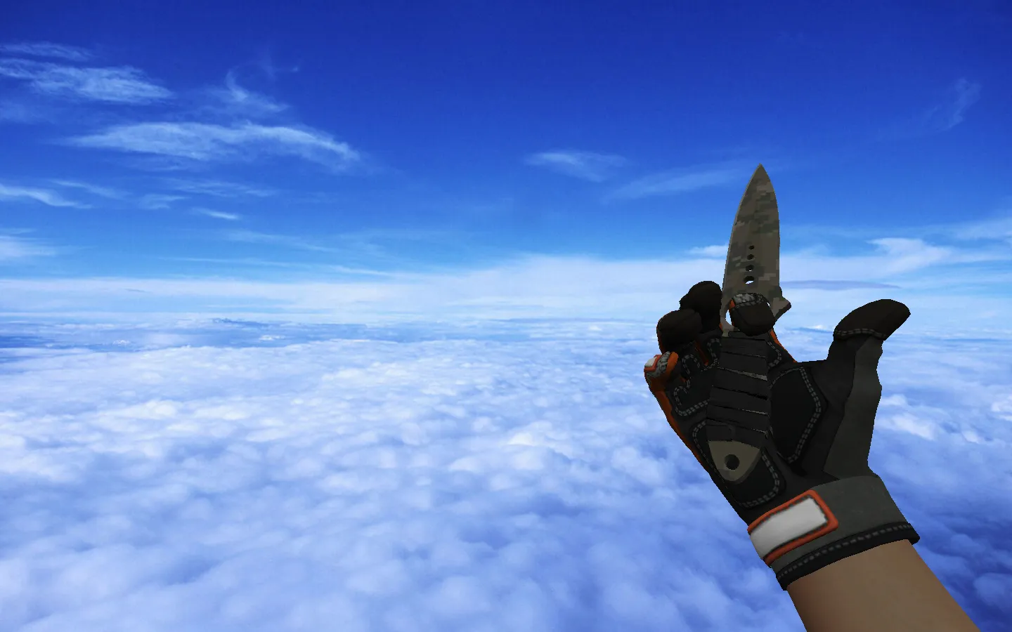 Пак моделей оружия «Specialist Gloves | Foundation Pack» для CS 1.6: v_ p_ w_ модели, звуки и анимация осмотра — скриншот 8