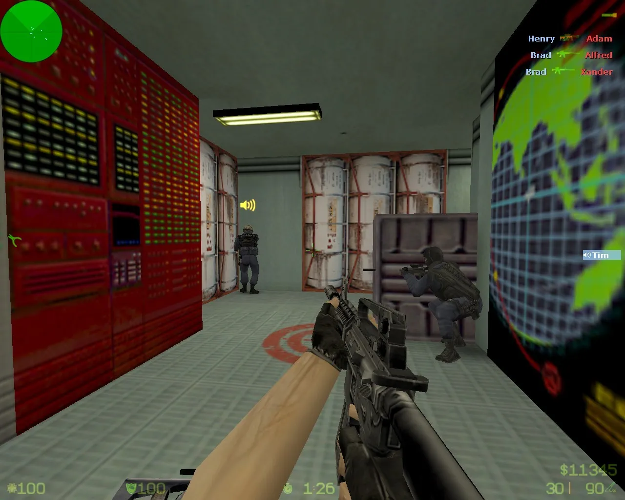 Карта de_nuclear_zone для CS 1.6 - Тактика и Особенности — скриншот 3