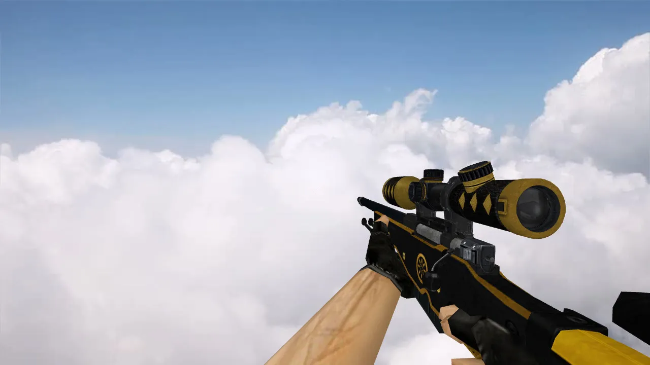 Скачать Модель «AWP Shinken» для CS 1.6 - Высокое качество и уникальность - Скриншот