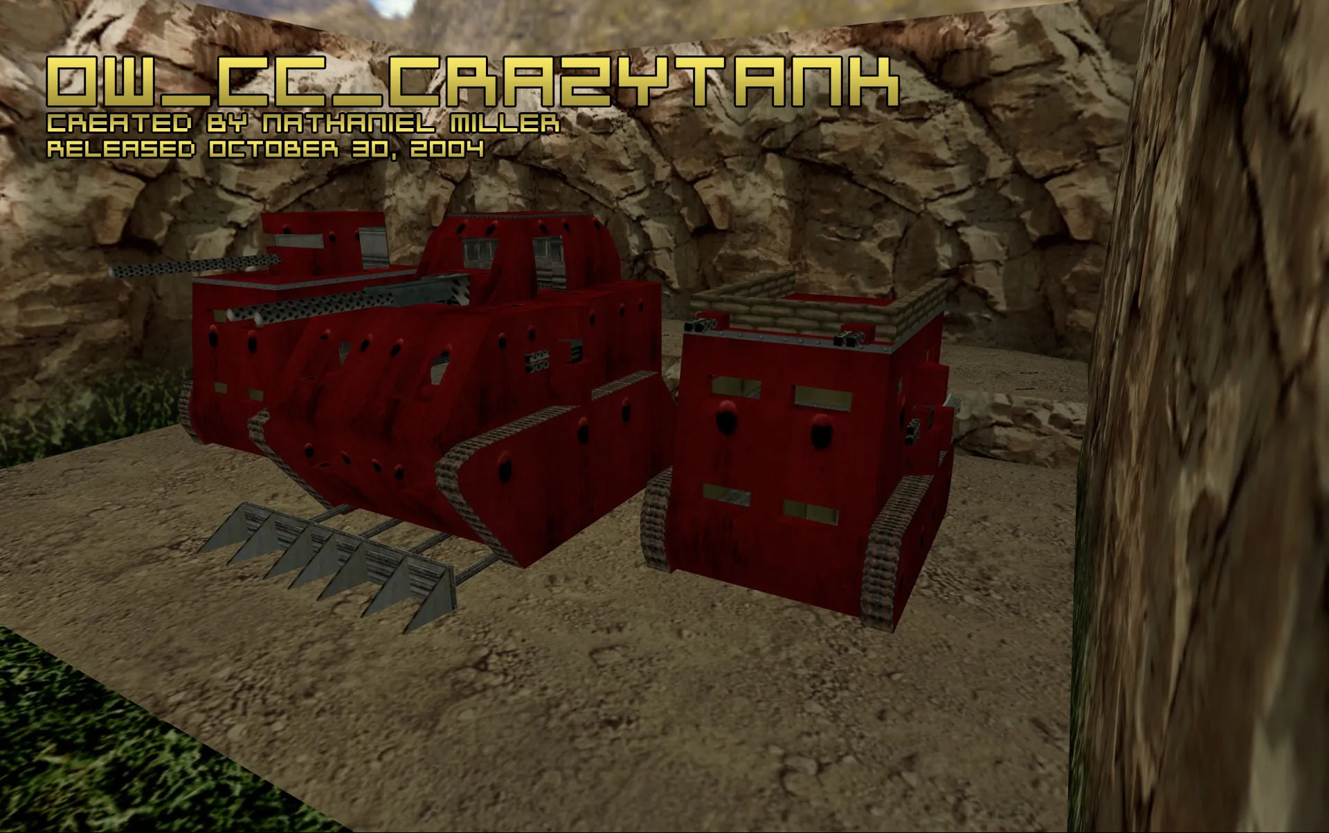 Карта «ow_cc_crazytank» для CS 1.6 – Тактическое сражение на танке — скриншот 7