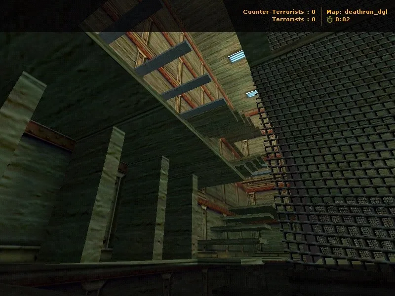 Скачать deathrun_dgl для CS 1.6: тактика, точки, .nav для ботов и оптимизация карты - Скриншот