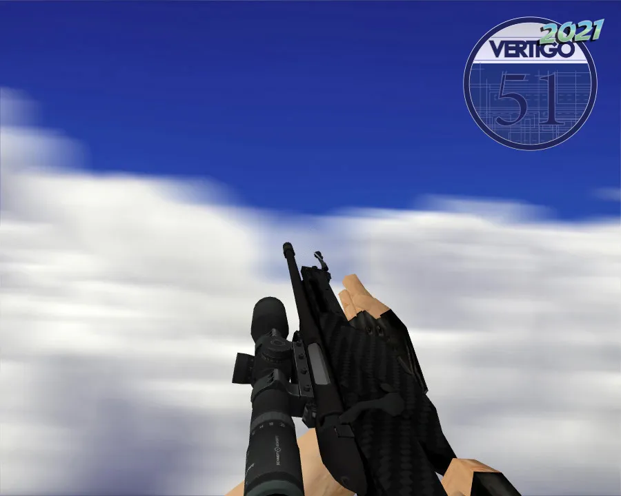 Скачать SSG 08 | Углепластик для CS 1.6 - Модели оружия - Скриншот