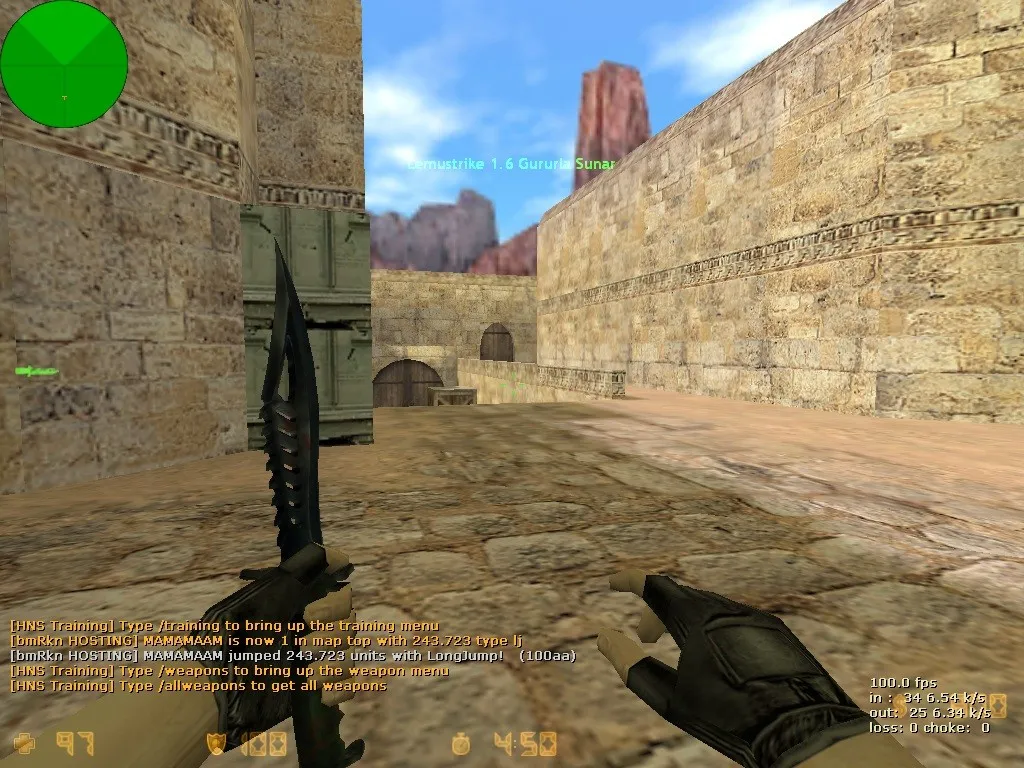 Скачать Карта de_dust2_a2 для CS 1.6: точки A2, тактики за CT/T, .nav для ботов, оптимизация wpoly/epoly - Скриншот