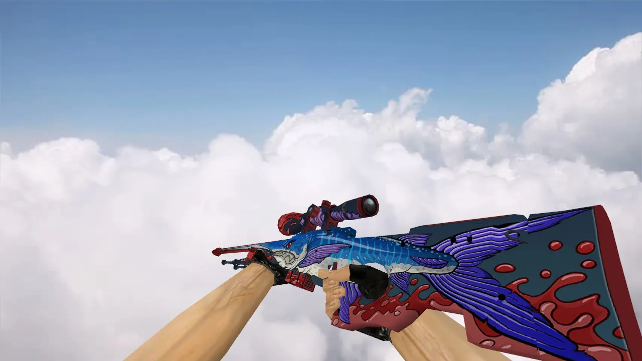 Скачать Модель «AWP Seas Impaler» для CS 1.6 - Уникальные особенности - Скриншот