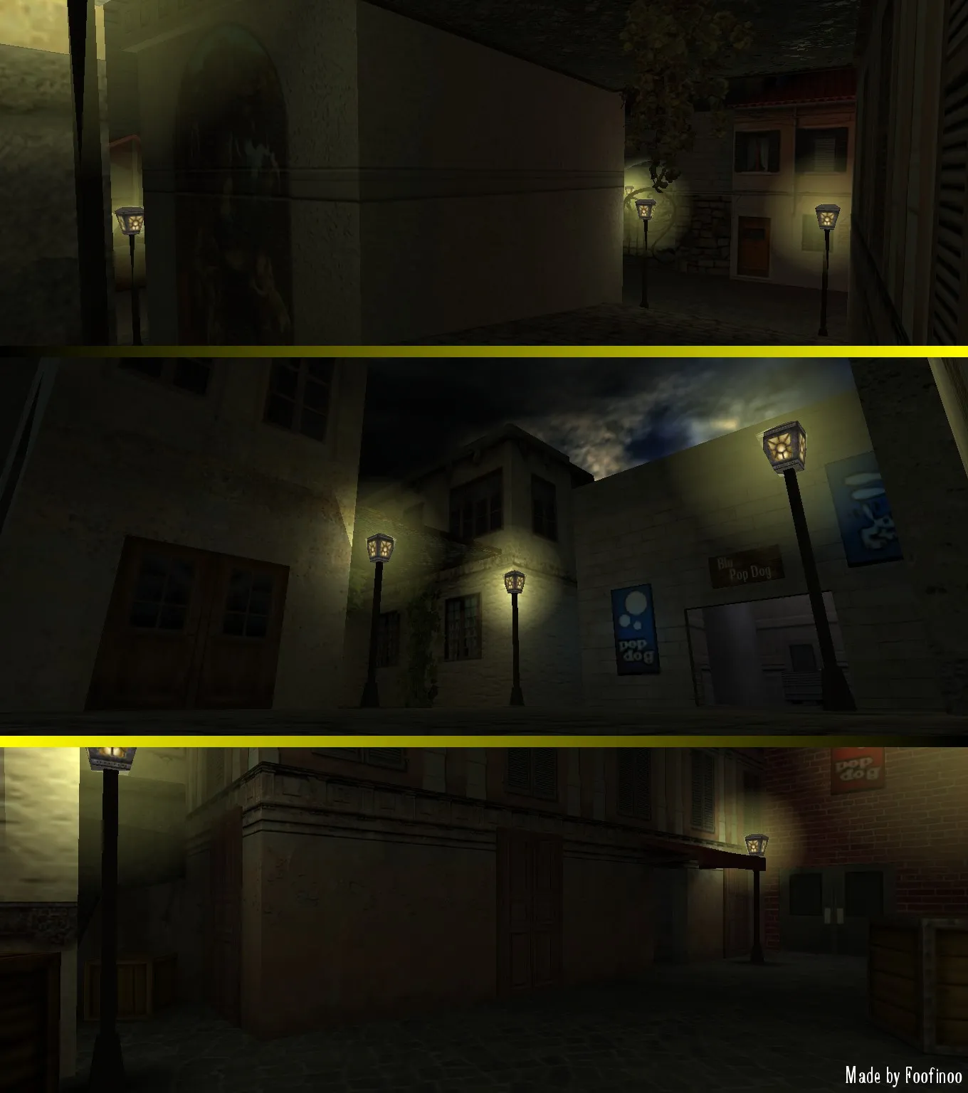 Скачать Карта de_italian_village для CS 1.6 - Тактические возможности и баланс - Скриншот