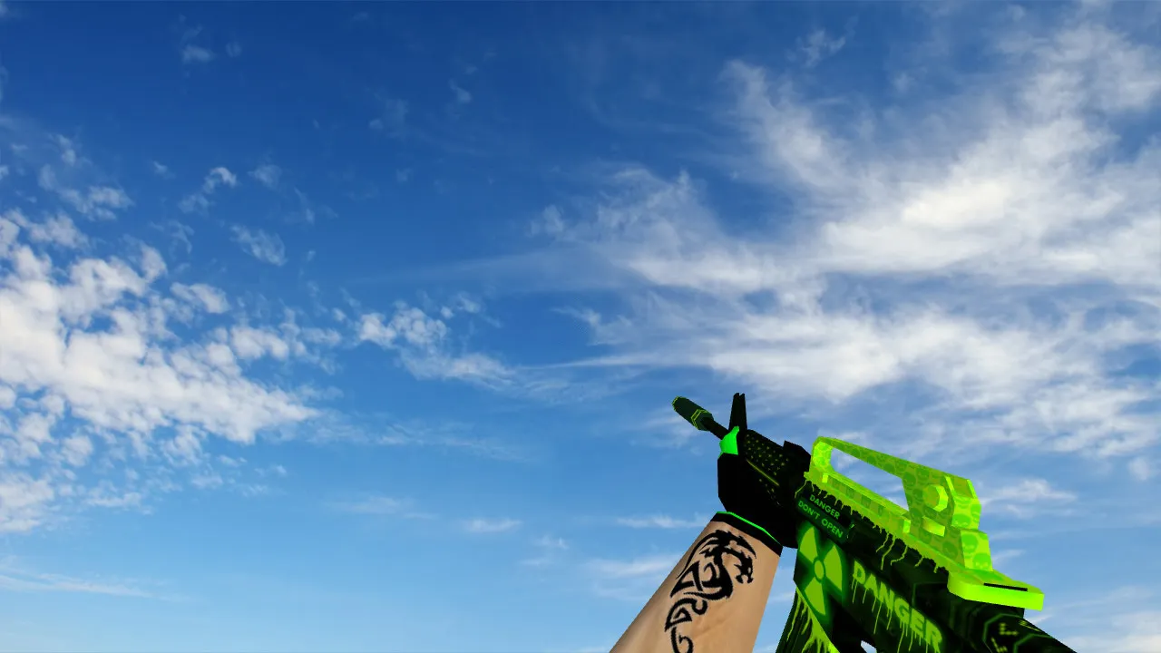 Toxicator Weapon Pack: пак моделей оружия для CS 1.6 с v_/p_/w_ моделями, звуками и анимацией осмотра — скриншот 6