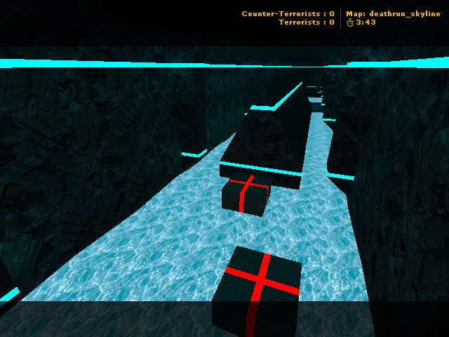 deathrun_watersilo для CS 1.6: карта deathrun, точки, ловушки и тактика заходов — скриншот 4