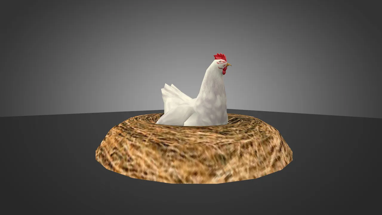 Скачать Модель «Nest Chicken» для CS 1.6 - Уникальный скин для вашего персонажа - Скриншот