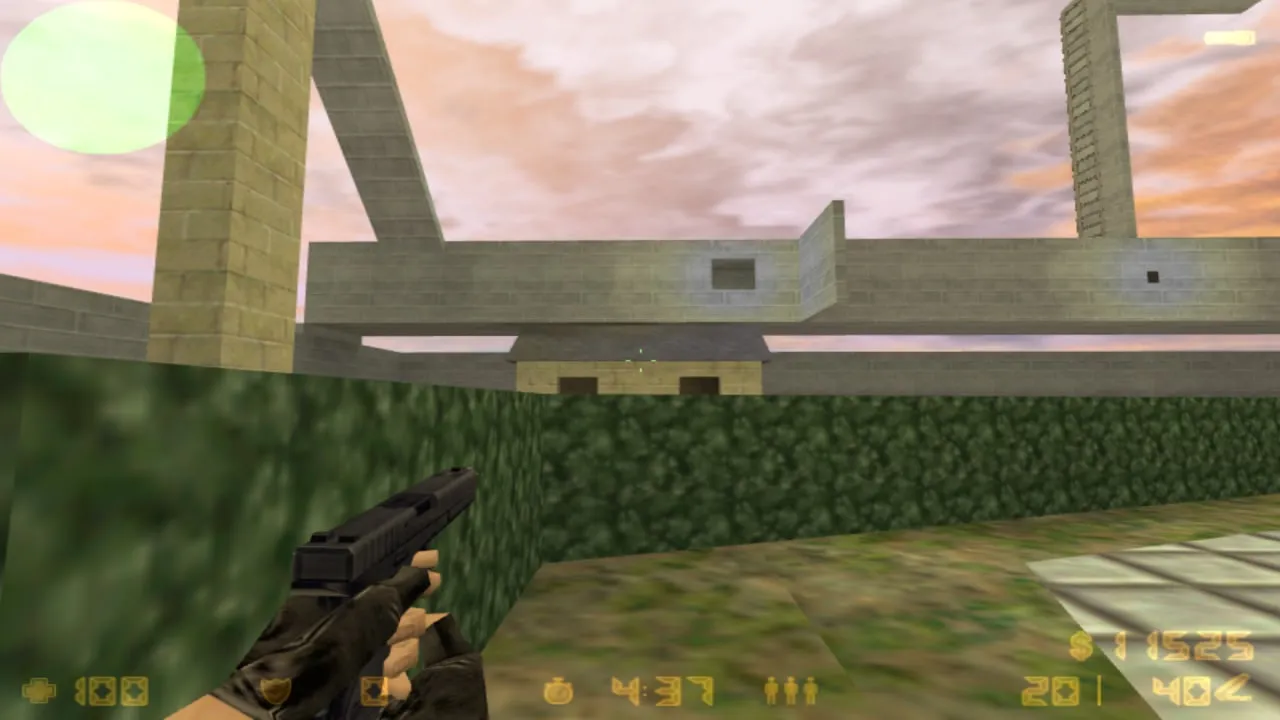 Карта cs_mansion_hightower для CS 1.6: тоннели, вышка под AWP, ходы и баланс сторон — скриншот 7
