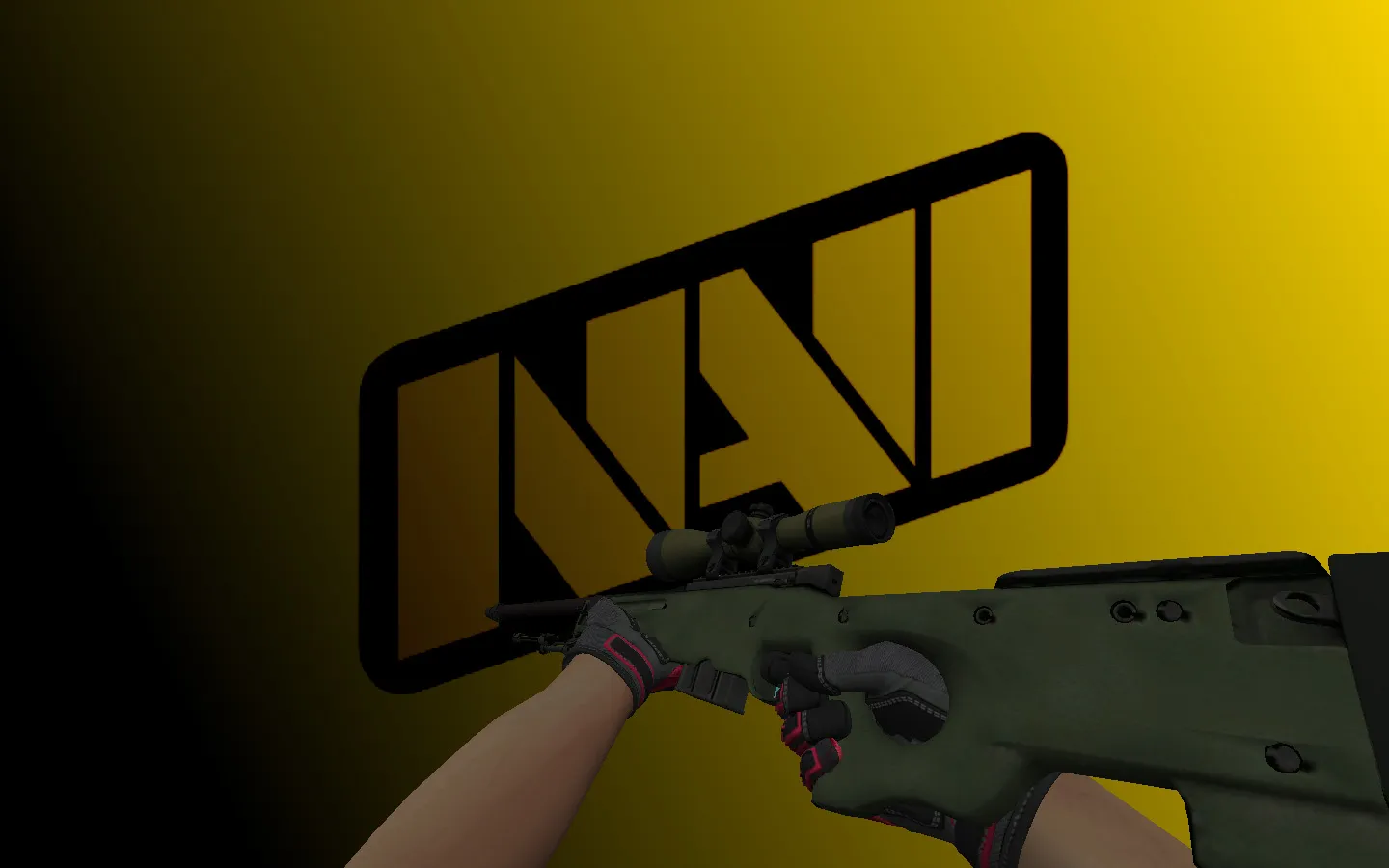 Скачать electronic Inventory для CS 1.6: пак моделей оружия и перчаток Natus Vincere Денис electronic, с осмотром и звуками USP-S - Скриншот