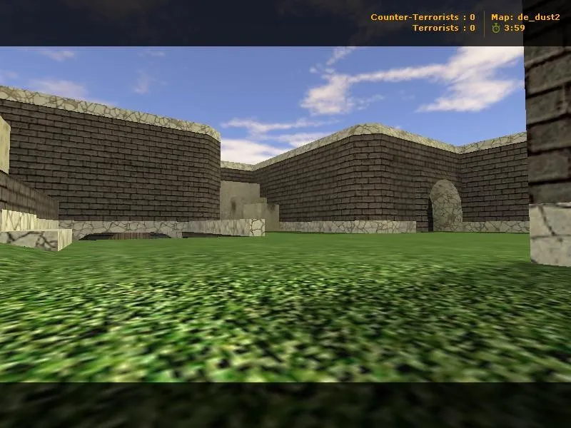 Скачать Карта de_dust2_viharsziget для CS 1.6: точки, рауты за Т и КТ, .nav для ботов - Скриншот