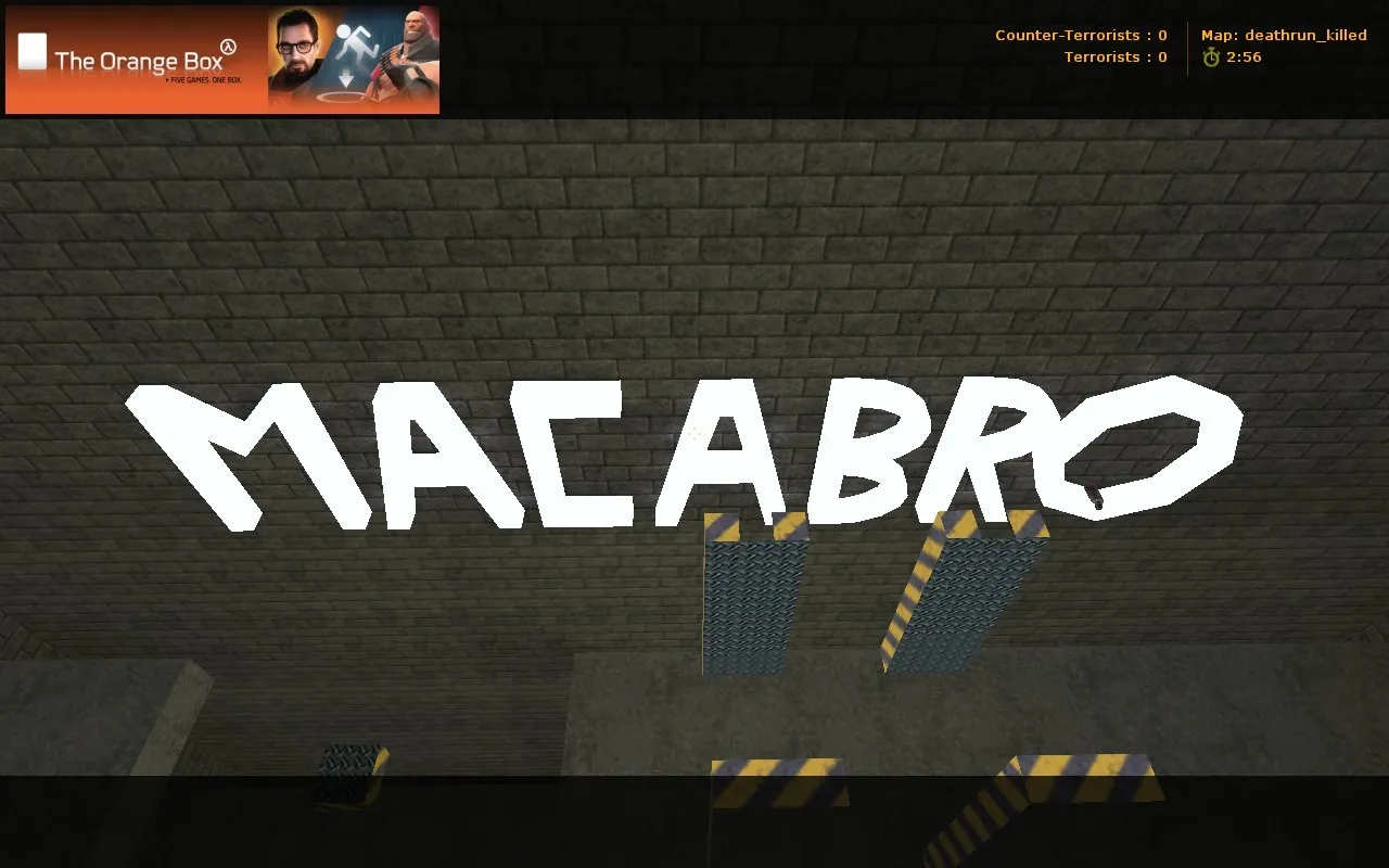 deathrun_killed для CS 1.6: карта Deathrun, точки заразы и защита террора/контров — скриншот 2