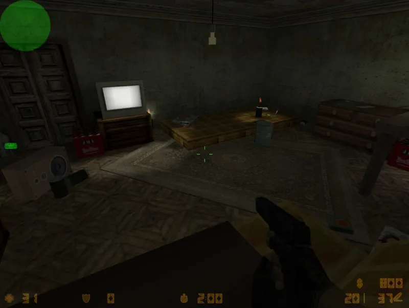 Скачать de_buechsenpfand для CS 1.6: тактика за Т и КТ, точки, .nav, оптимизация wpoly/epoly - Скриншот